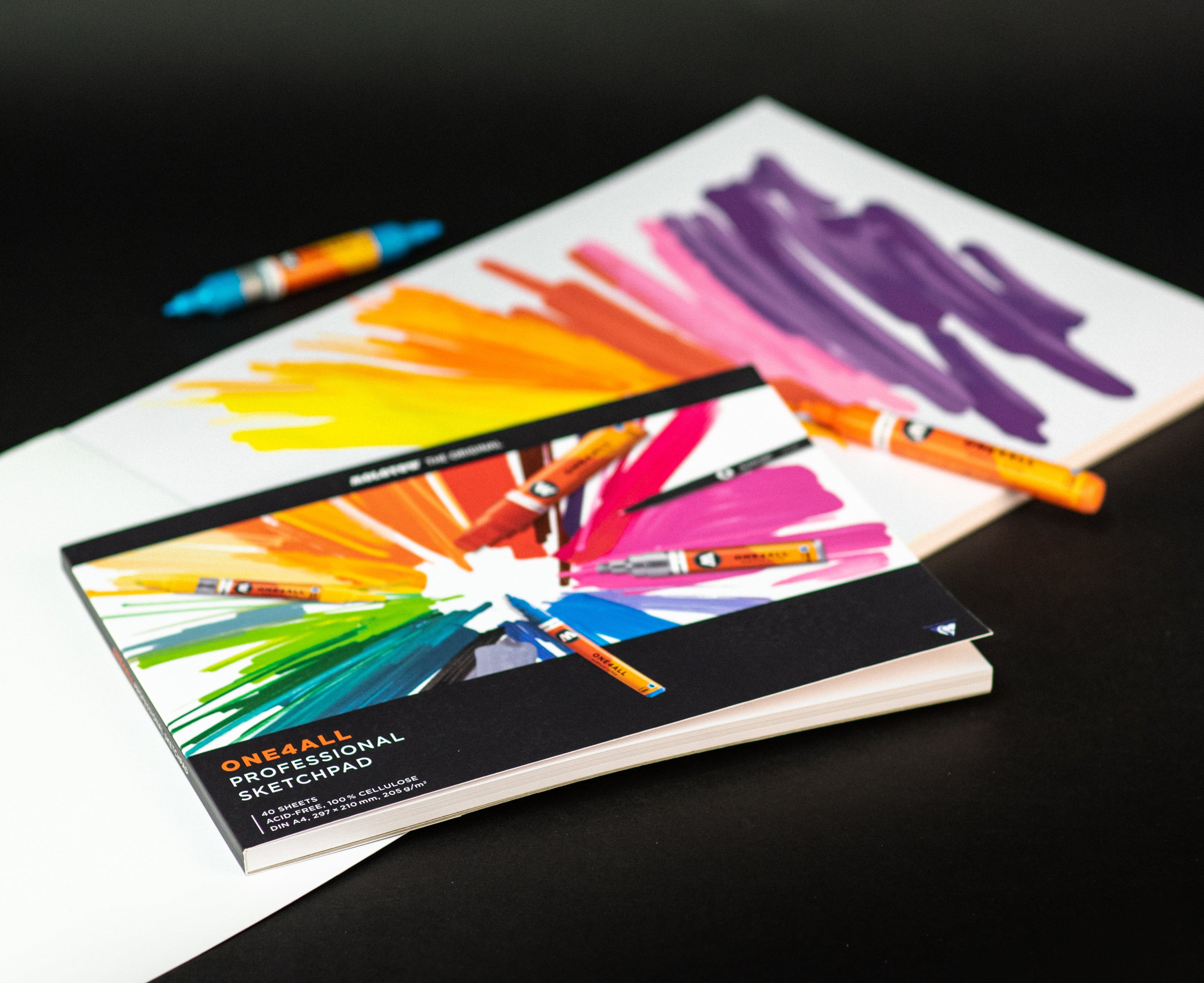 Carta professionale ONE4ALL Molotow per marker acrilici
