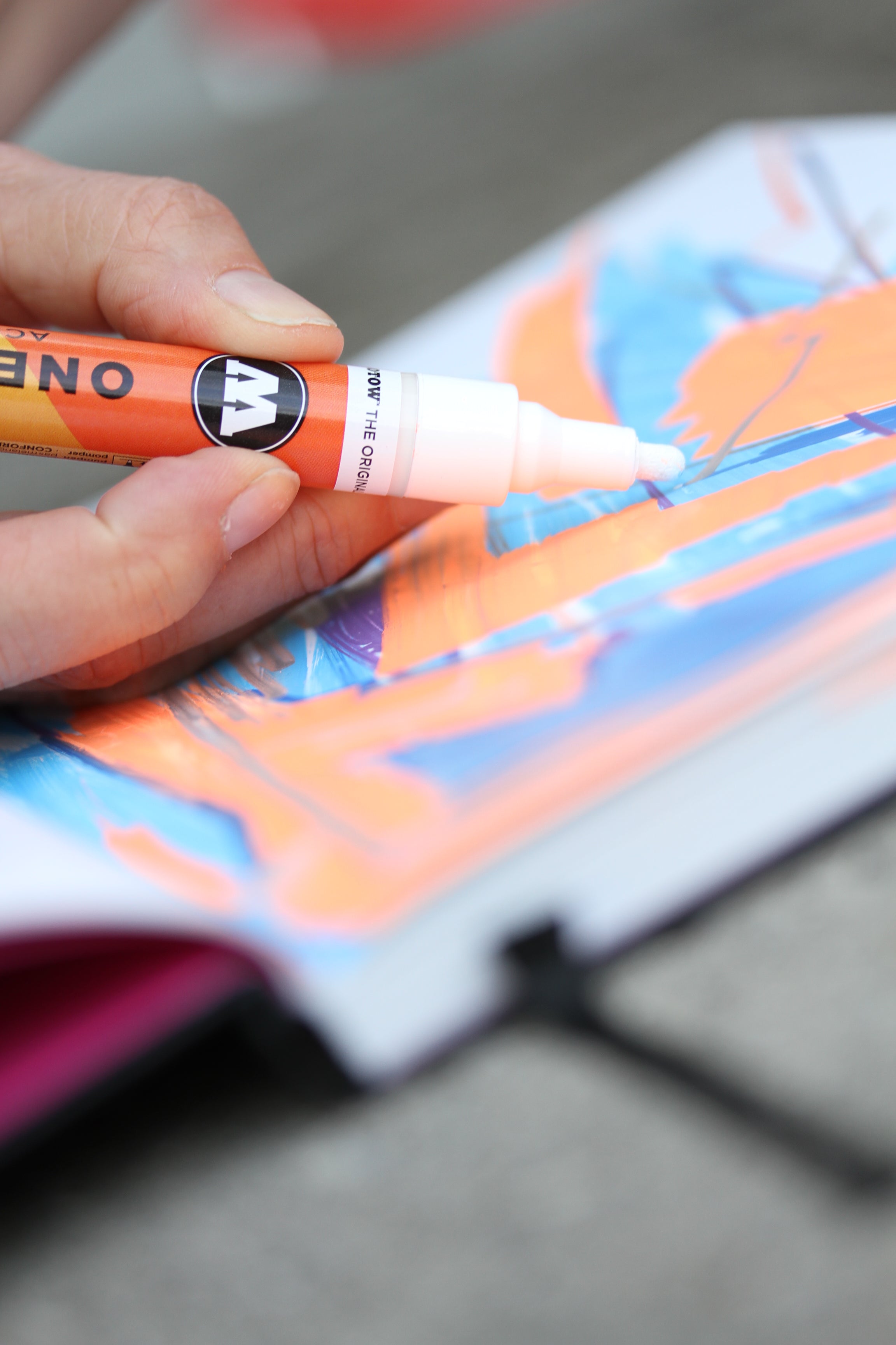 Supporti progettati per i marker Molotow
