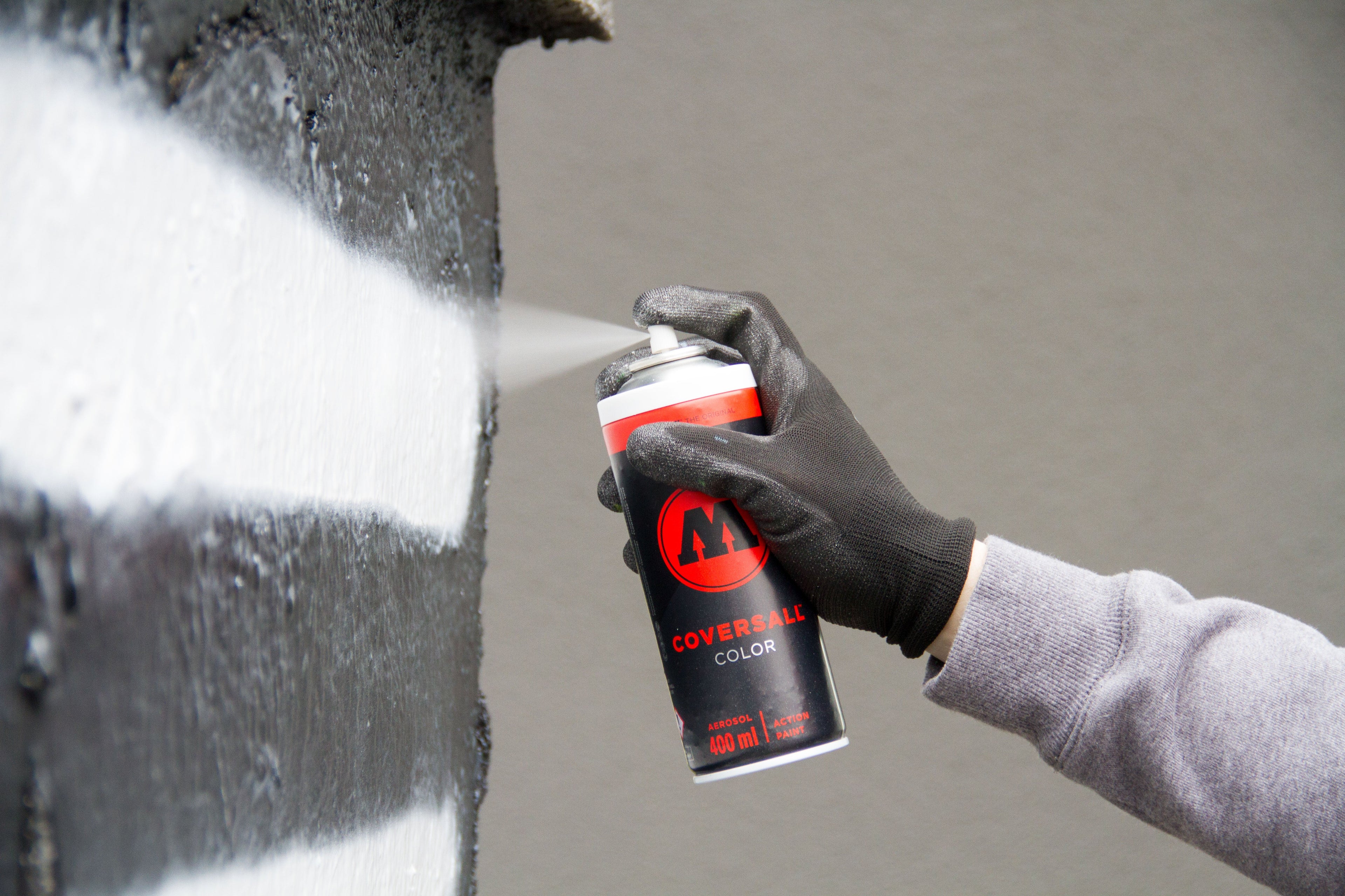 Spray COVERSALL Color e Bitumen Molotow finiture speciali