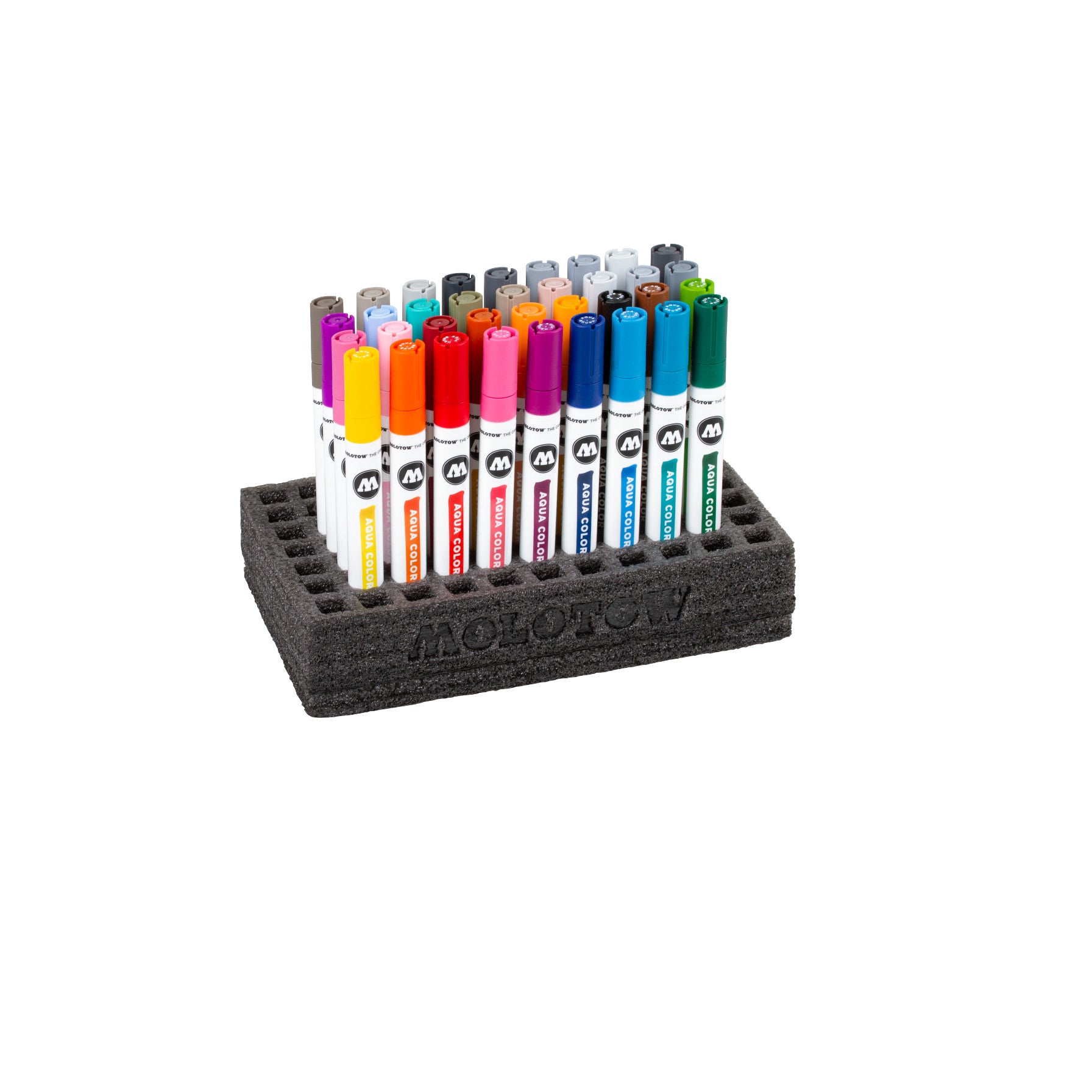 Aqua Color Brush Set completo