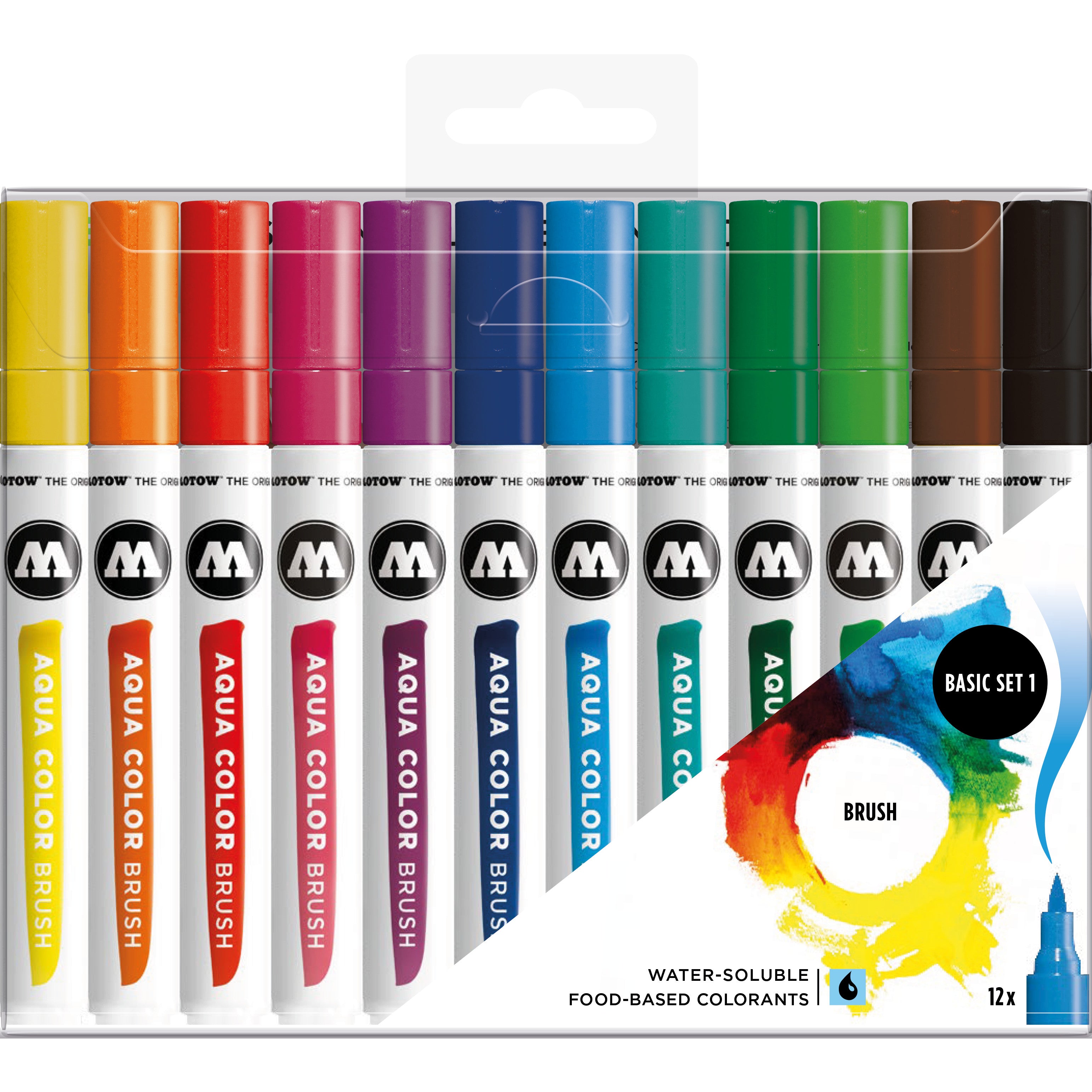 Aqua Color Brush Set 1