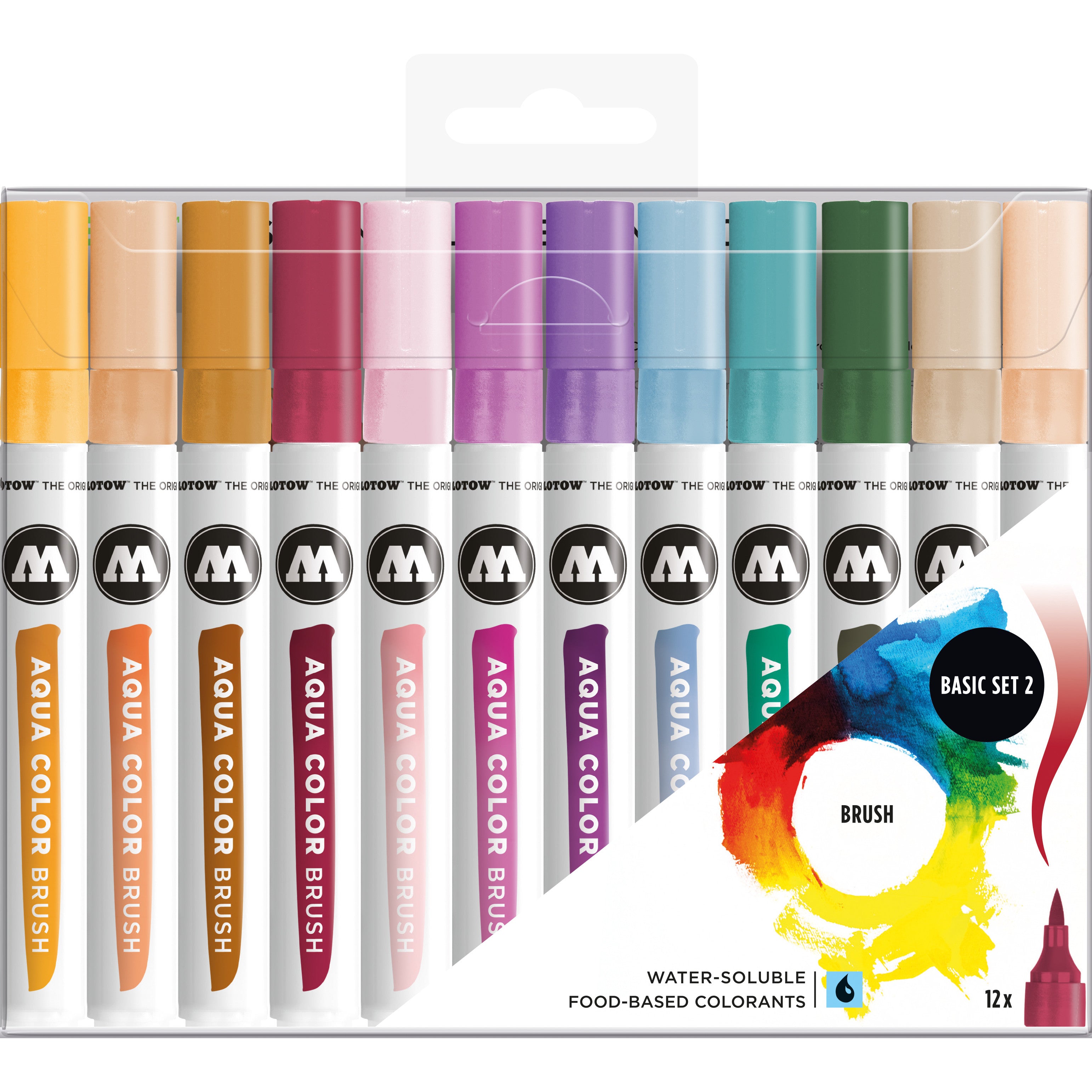 Aqua Color Brush Set 2