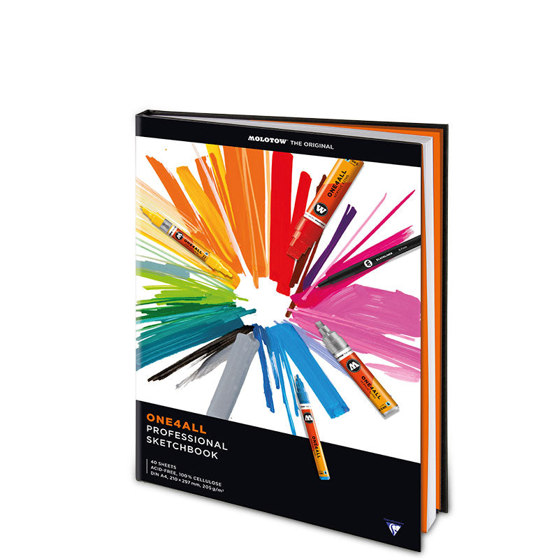 sketchbook per spray e pennarell