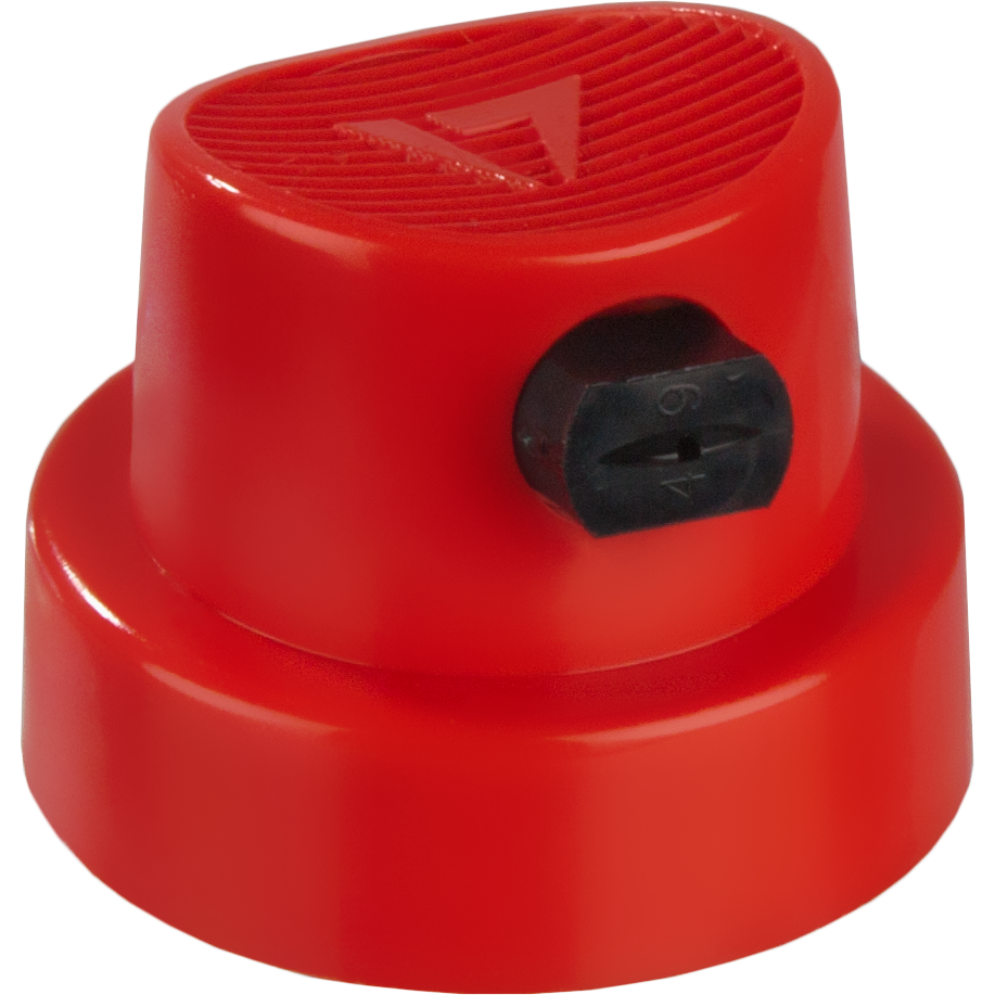 Spray Cap Flat Jet Artist 2 rosso/nero