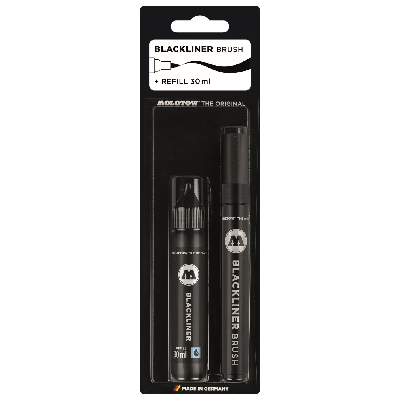 Blackliner Set Brush & Ricarica