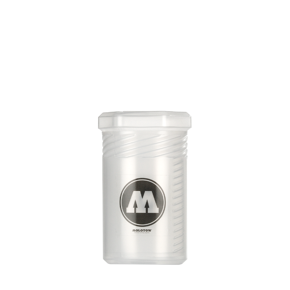 Molotow Marker Organizer Box Screw Box astuccio rigido in plastica con tappo a vite per trasporto e organizzazione marker