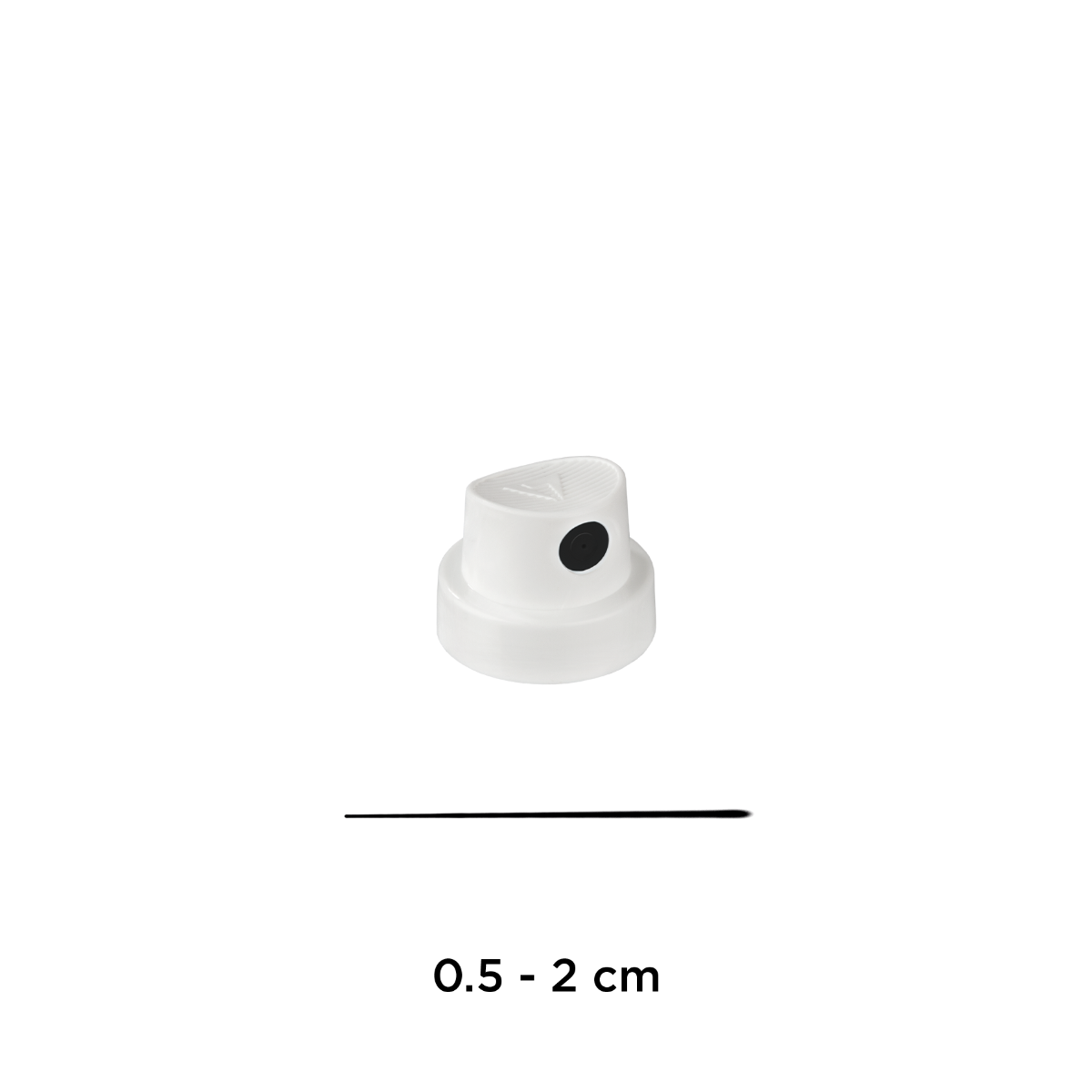 Spray Cap Super Skinny bianco/nero