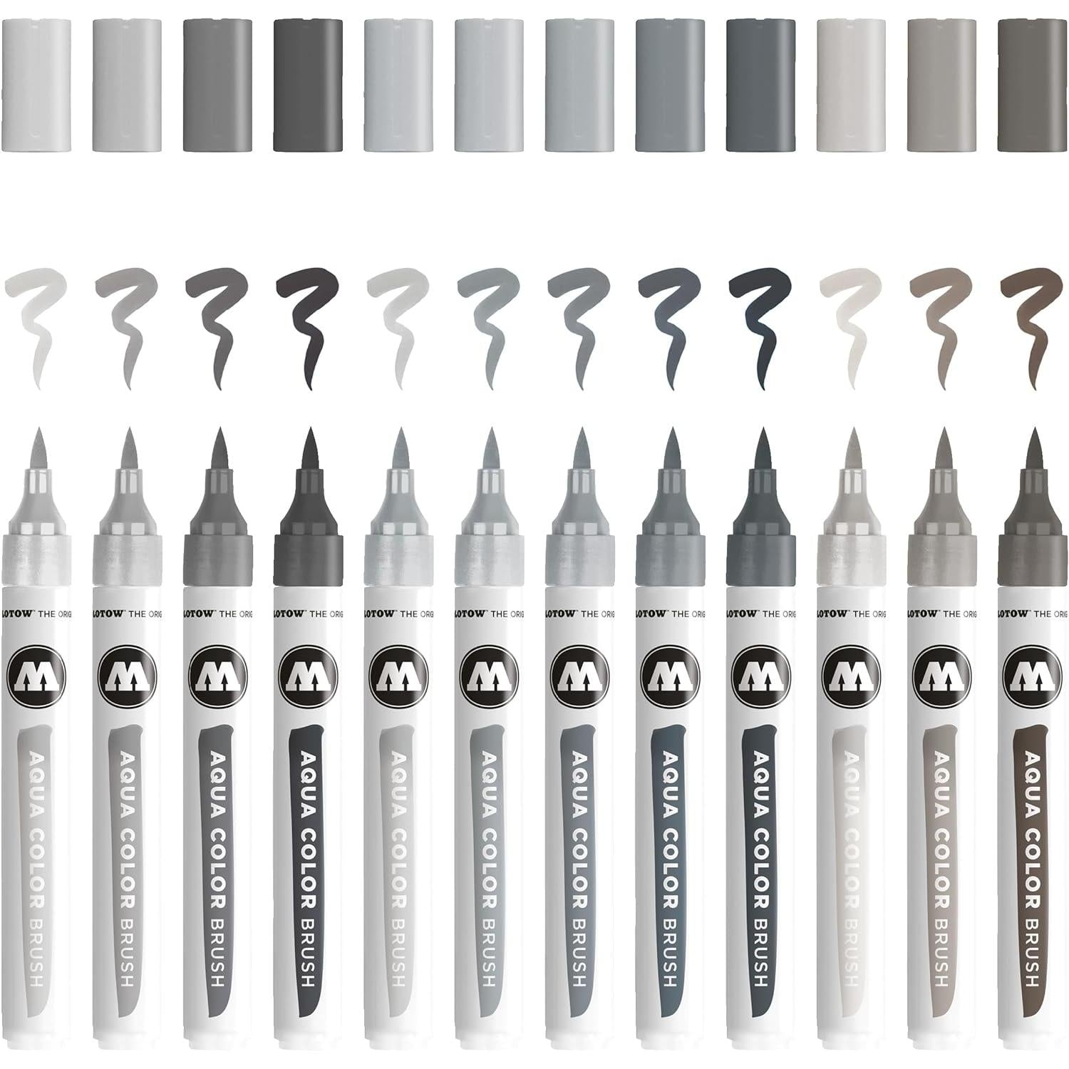 Aqua Color Brush Set 3